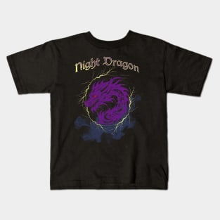 Night Dragon Kids T-Shirt